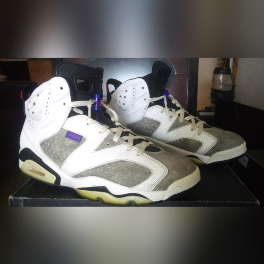 Men's size 12 Air Jordan 6 Flint Grey Flight Nostalgia